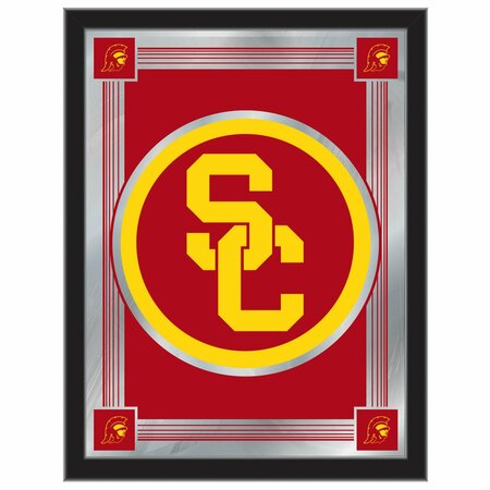 HOLLAND BAR STOOL CO USC Trojans 17" x 22" Logo Mirror MLogoSouCal